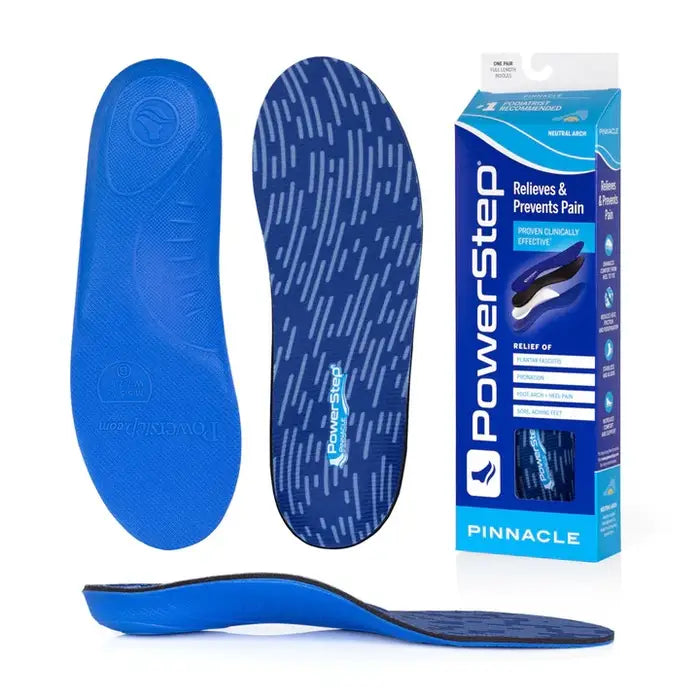 Power Step Pinnacle Full Length Orthotic Insoles