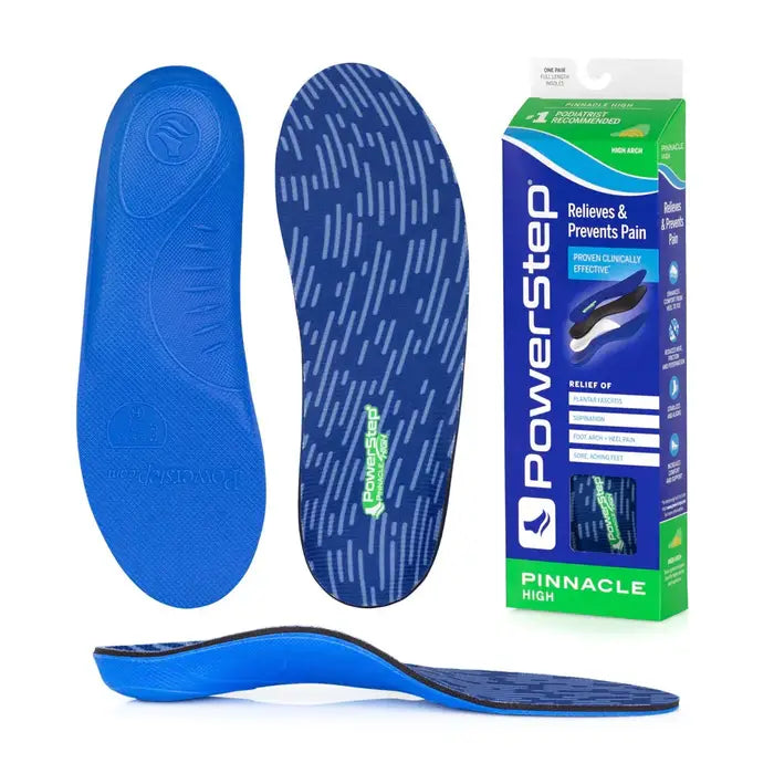 PowerStep Pinnacle High Arch Full Length Orthotic Insoles
